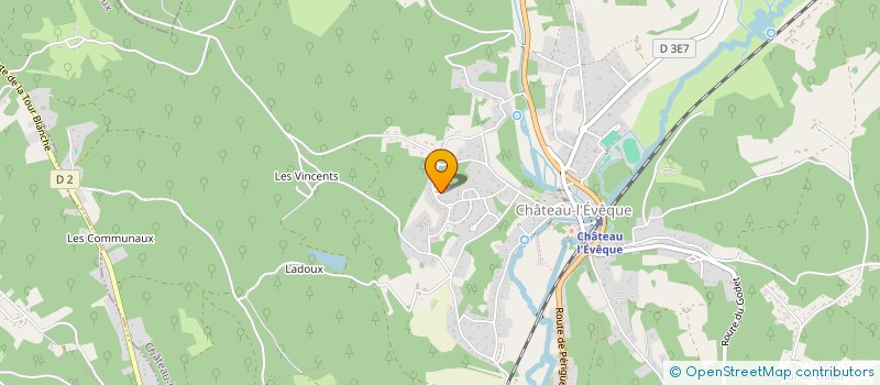 localisation de l'entreprise MONSIEUR JEREMY CARVALHO  CHATEAU-L'EVEQUE