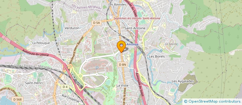 localisation de l'entreprise MONSIEUR JEREMY CASIMIR à MARSEILLE