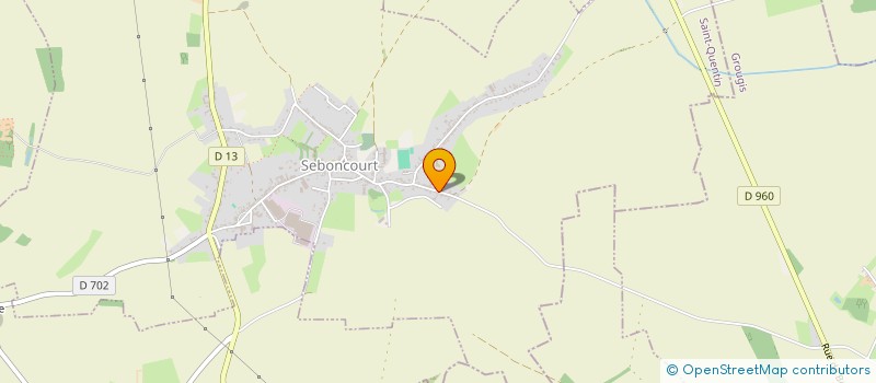 localisation de l'entreprise MONSIEUR JEREMY CASTIN  AISONVILLE-ET-BERNOVILLE