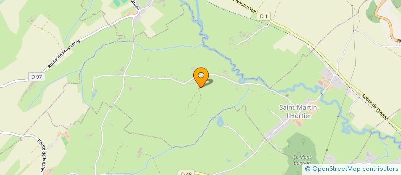 localisation de l'entreprise MONSIEUR JEREMY CAUCHOIS  SAINT-MARTIN-L'HORTIER