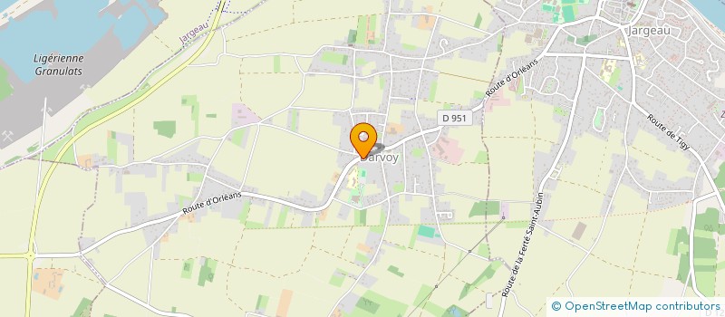 localisation de l'entreprise MONSIEUR JEREMY CAUMONT à JARGEAU
