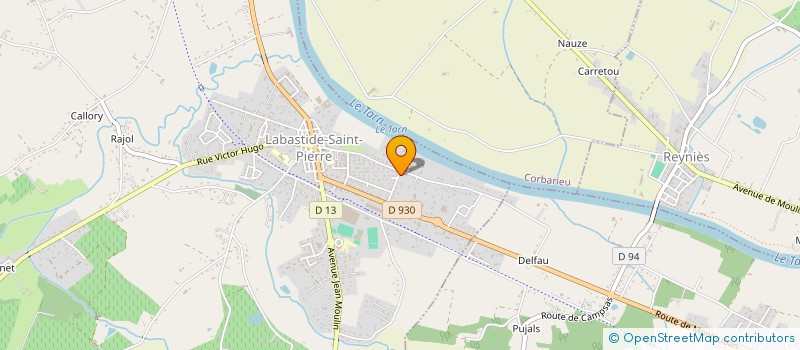 localisation de l'entreprise MONSIEUR JEREMY CAYREL  LABASTIDE-SAINT-PIERRE