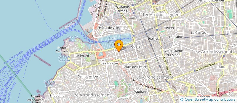 localisation de l'entreprise MONSIEUR JEREMY CECCONI  MARSEILLE