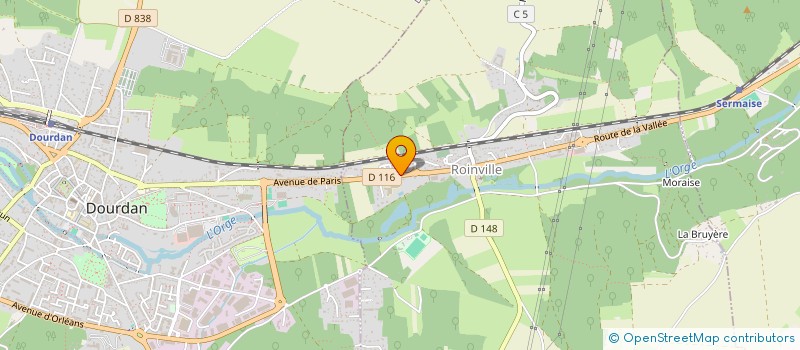 localisation de l'entreprise MONSIEUR JEREMY CELESTE  ROINVILLE