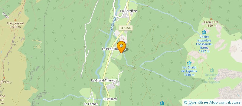 localisation de l'entreprise MONSIEUR JEREMY CEVRERO  LE HAUT-BREDA