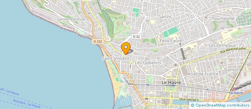 localisation de l'entreprise MONSIEUR JEREMY CEYSENS  LE HAVRE