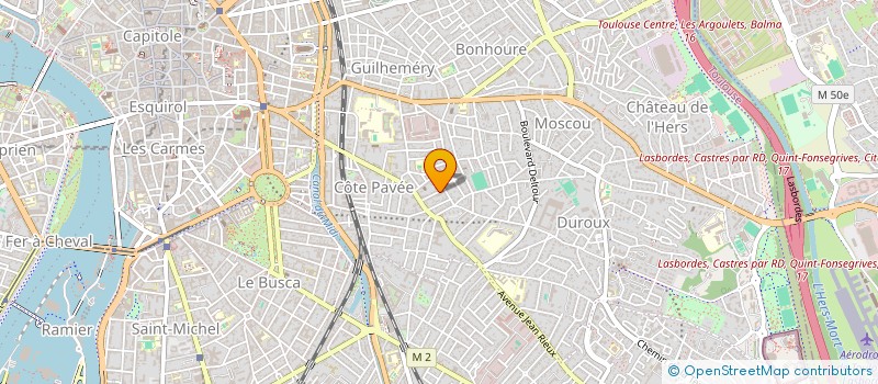 localisation de l'entreprise MONSIEUR JEREMY CHAMBAULT à TOULOUSE