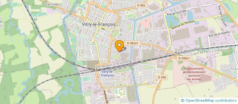 localisation de l'entreprise MONSIEUR JEREMY CHAMPION  VITRY LE FRANCOIS