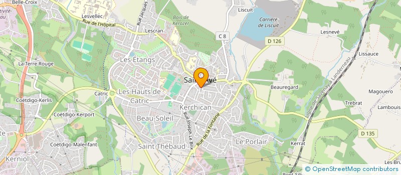 localisation de l'entreprise MONSIEUR JEREMY CHAPON  SAINT-AVE