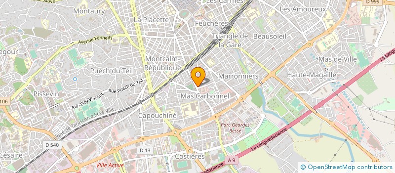 localisation de l'entreprise MONSIEUR JEREMY CHARDON  NIMES