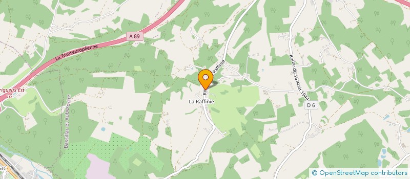 localisation de l'entreprise MONSIEUR JEREMY CHARENTON  BASSILLAC ET AUBEROCHE