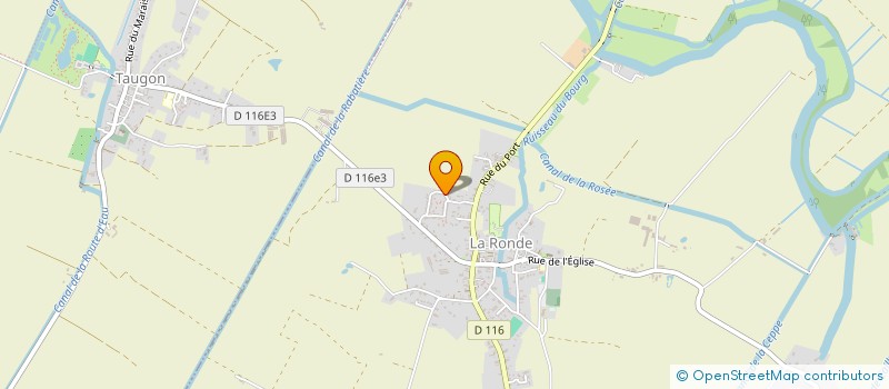 localisation de l'entreprise MONSIEUR JEREMY CHARIAUD  LA RONDE