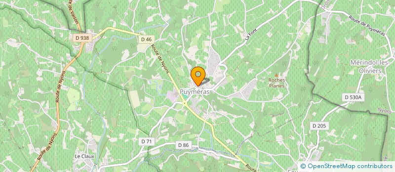 localisation de l'entreprise MONSIEUR JEREMY CHARLES  VAISON-LA-ROMAINE