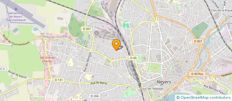 localisation de l'entreprise MONSIEUR JEREMY CHARRIER à NEVERS