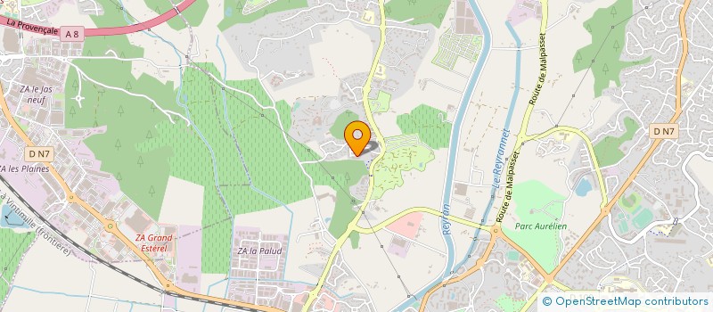 localisation de l'entreprise MONSIEUR JEREMY CHASTIN à FREJUS