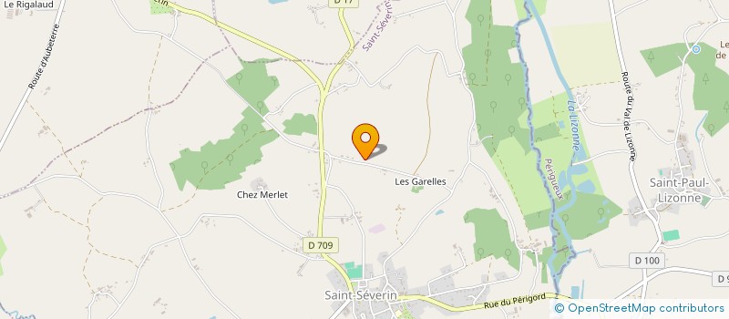 localisation de l'entreprise MONSIEUR JEREMY CHATELLIER  SAINT-SEVERIN