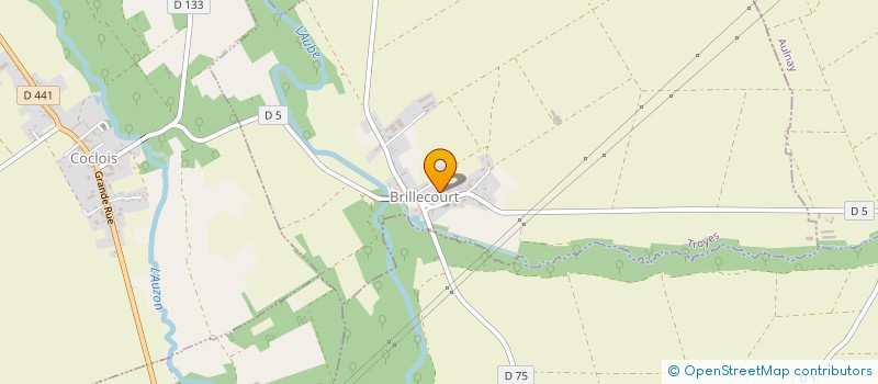 localisation de l'entreprise MONSIEUR JEREMY CHAULOT  BRILLECOURT