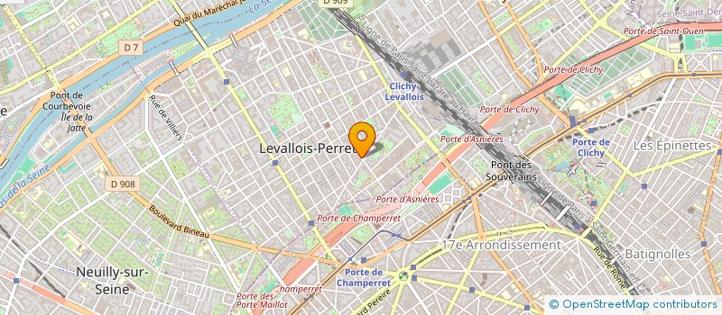 localisation de l'entreprise MONSIEUR JEREMY CHEMLA à LEVALLOIS-PERRET
