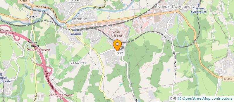localisation de l'entreprise MONSIEUR JEREMY CHESNAIS à LOZANNE
