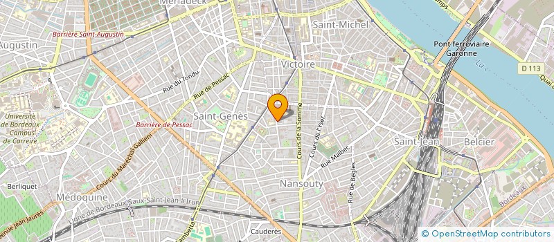 localisation de l'entreprise MONSIEUR JEREMY CHEVALIER  BORDEAUX