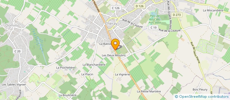 localisation de l'entreprise MONSIEUR JEREMY CHOTARD  SAINT-GEORGES-D OLERON