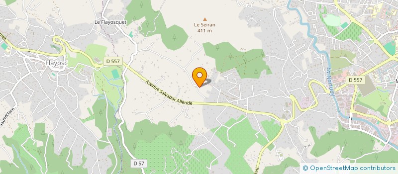 localisation de l'entreprise MONSIEUR JEREMY CHRISTEN  DRAGUIGNAN