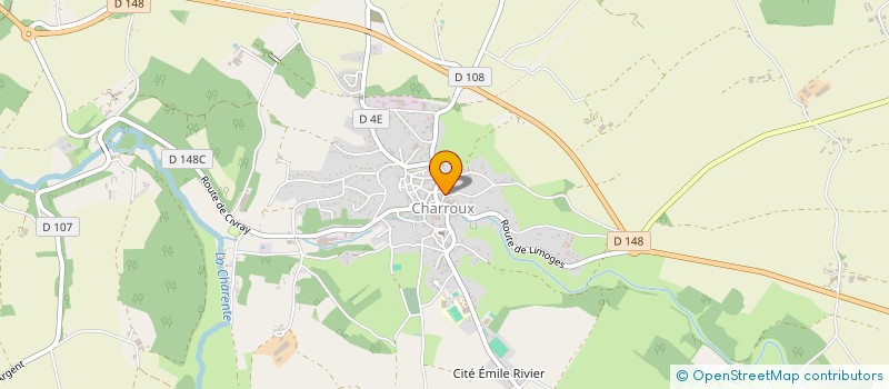 localisation de l'entreprise MONSIEUR JEREMY CIAPURA  CHARROUX