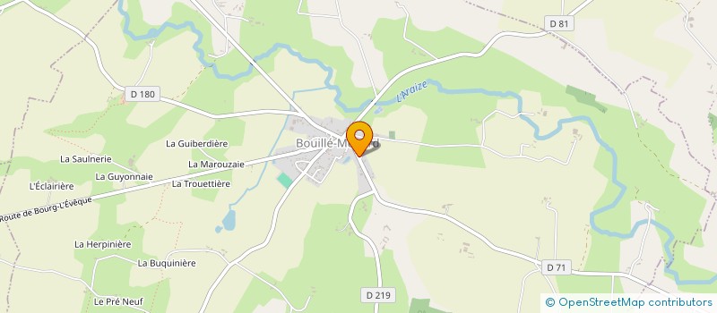 localisation de l'entreprise MONSIEUR JEREMY CISILOTTO  BOUILLE-MENARD