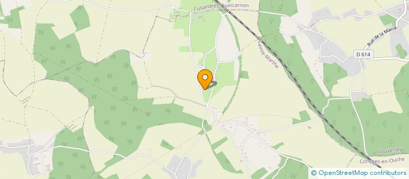 localisation de l'entreprise MONSIEUR JEREMY CLAUDE  SAINTE-MARTHE