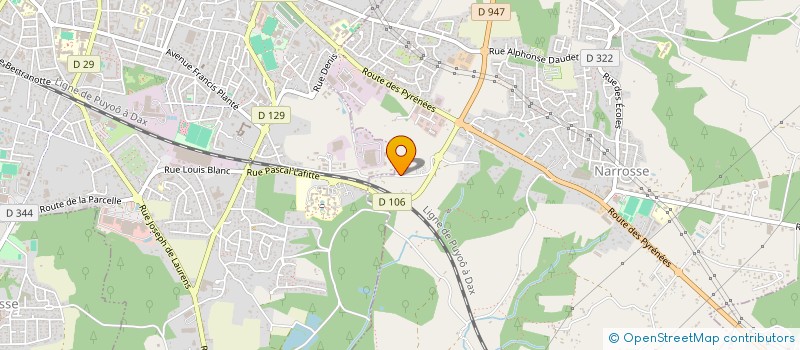 localisation de l'entreprise MONSIEUR JEREMY CLAVE  NARROSSE