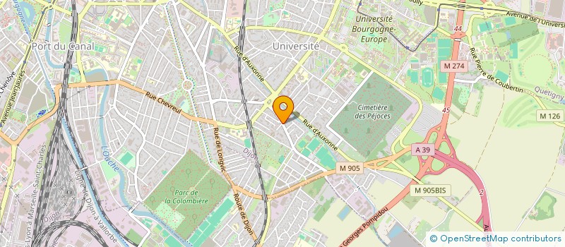 localisation de l'entreprise MONSIEUR JEREMY CLERGET  DIJON