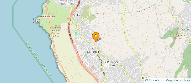 localisation de l'entreprise MONSIEUR JEREMY CLOUZEAU  SAINT-PAUL