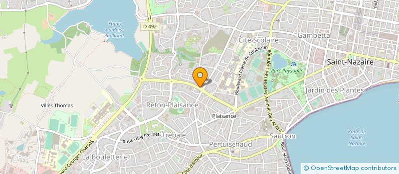 localisation de l'entreprise MONSIEUR JEREMY COINTET  SAINT-NAZAIRE