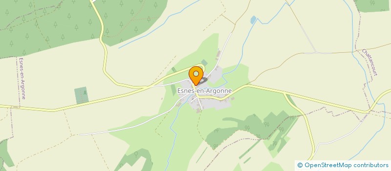 localisation de l'entreprise MONSIEUR JEREMY COLLET  ESNES EN ARGONNE