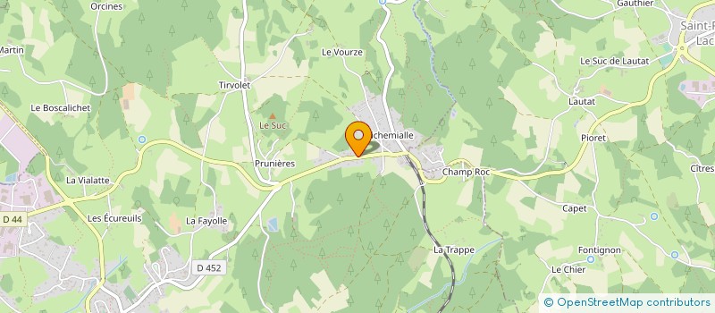 localisation de l'entreprise MONSIEUR JEREMY COLLOT  SAINT-PAL-DE-MONS