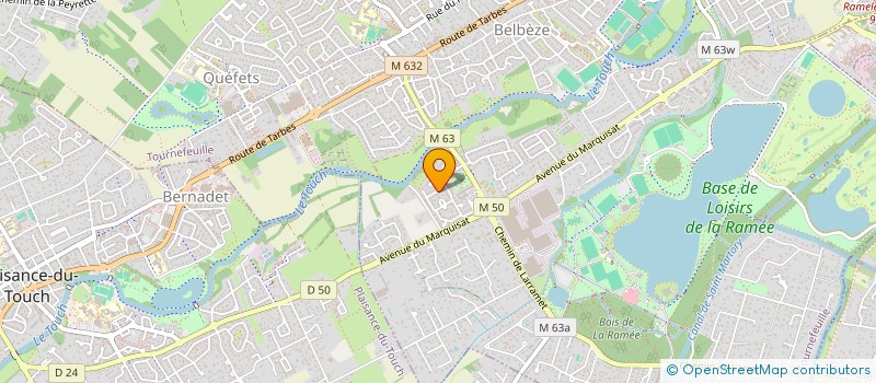 localisation de l'entreprise MONSIEUR JEREMY COLOMBANO  BESANCON