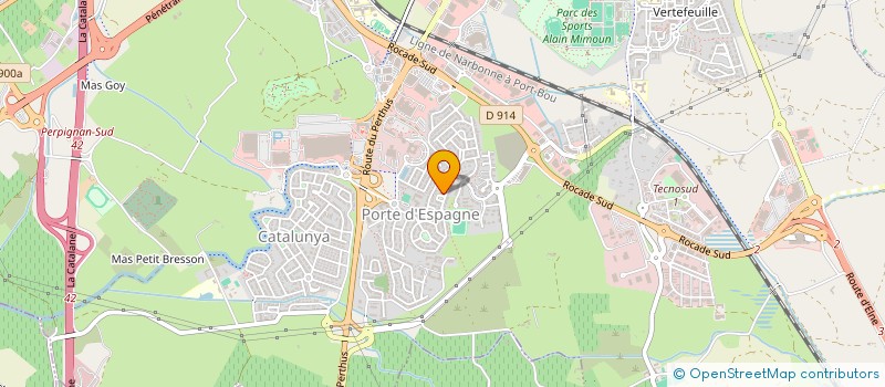 localisation de l'entreprise MONSIEUR JEREMY COLONNA  PERPIGNAN