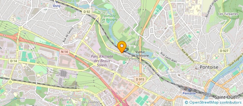 localisation de l'entreprise MONSIEUR JEREMY COME  OSNY