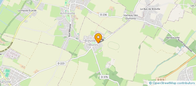 localisation de l'entreprise MONSIEUR JEREMY COME  BREVILLE-LES-MONTS