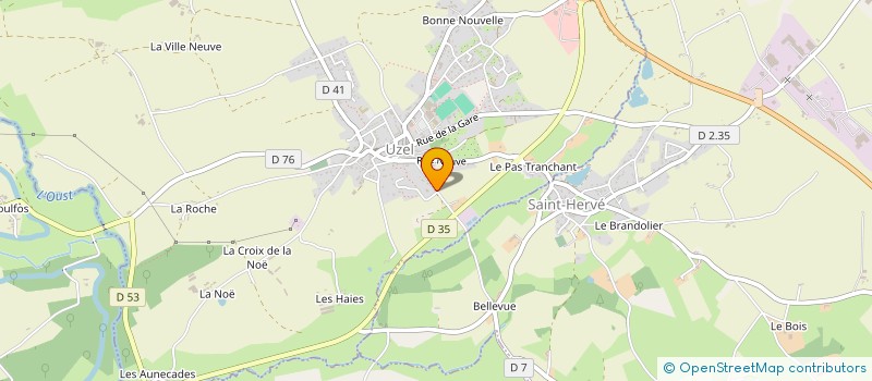 localisation de l'entreprise MONSIEUR JEREMY CONAN  UZEL