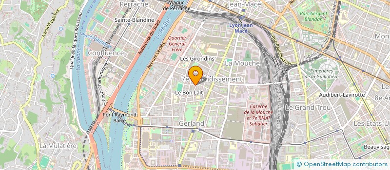 localisation de l'entreprise MONSIEUR JEREMY CONROUX  LYON