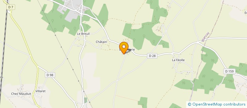 localisation de l'entreprise MONSIEUR JEREMY COOPER  BLANZAY