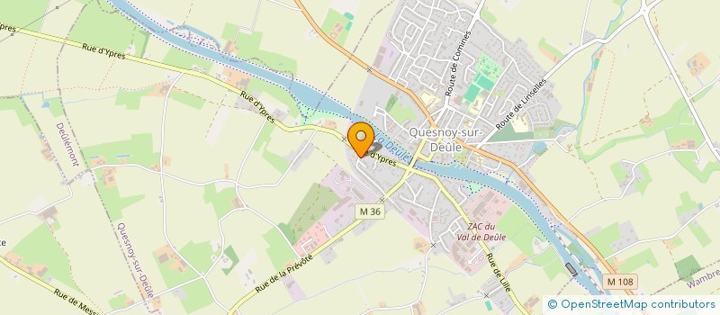 localisation de l'entreprise MONSIEUR JEREMY COPPENS à QUESNOY-SUR-DEULE