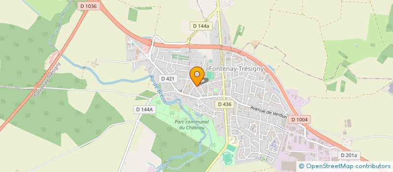 localisation de l'entreprise MONSIEUR JEREMY COQUELIN  FONTENAY-TRESIGNY