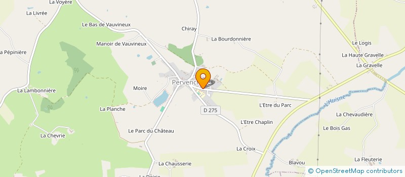 localisation de l'entreprise MONSIEUR JEREMY COQUERRE à BELLAVILLIERS