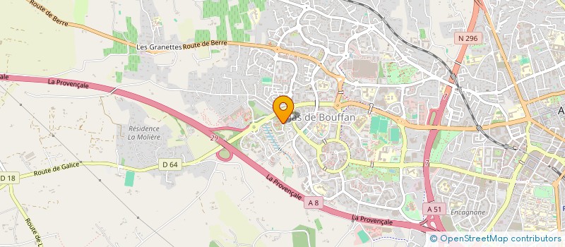 localisation de l'entreprise MONSIEUR JEREMY COQUILLAT  AIX-EN-PROVENCE