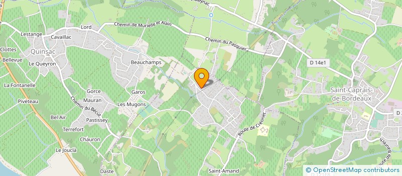 localisation de l'entreprise MONSIEUR JEREMY CORNUT à SIGOGNE