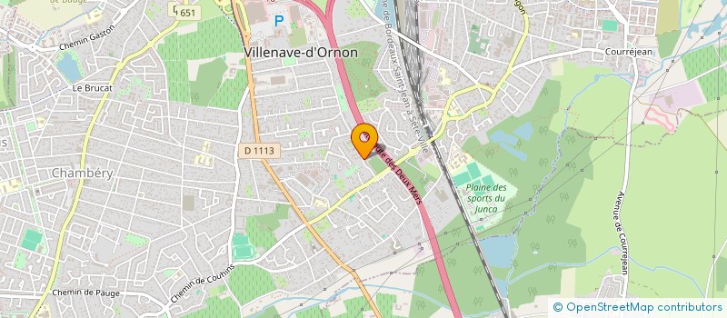 localisation de l'entreprise MONSIEUR JEREMY COSTA  VILLENAVE-D'ORNON