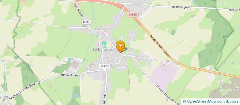 localisation de l'entreprise MONSIEUR JEREMY COUGNEAU  LA LONGUEVILLE