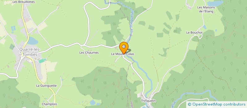 localisation de l'entreprise MONSIEUR JEREMY COUHAULT à BEAUVILLIERS
